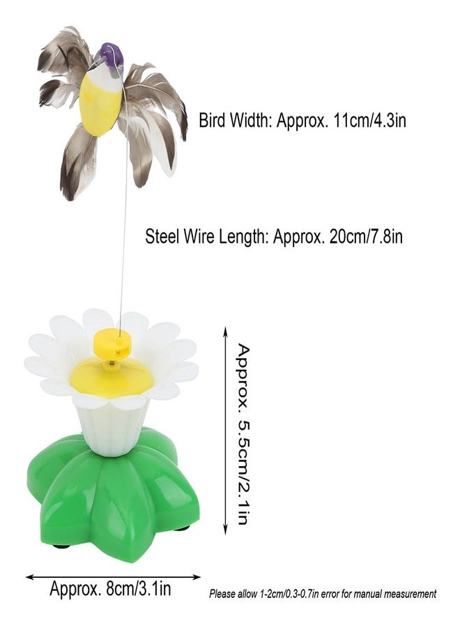 Glomora Flying Bird Cat Toy, Flying Bird Cat Toys for Indoor Cats with A Fastening Tape, 360 Degree Rotatable for All Breeds Cat - Image 2